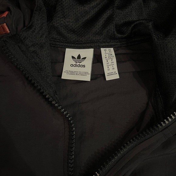 Adidas Originals Cropped Adicolor Half-Zip Crop Hoodie Size XS - Picture 7 of 7